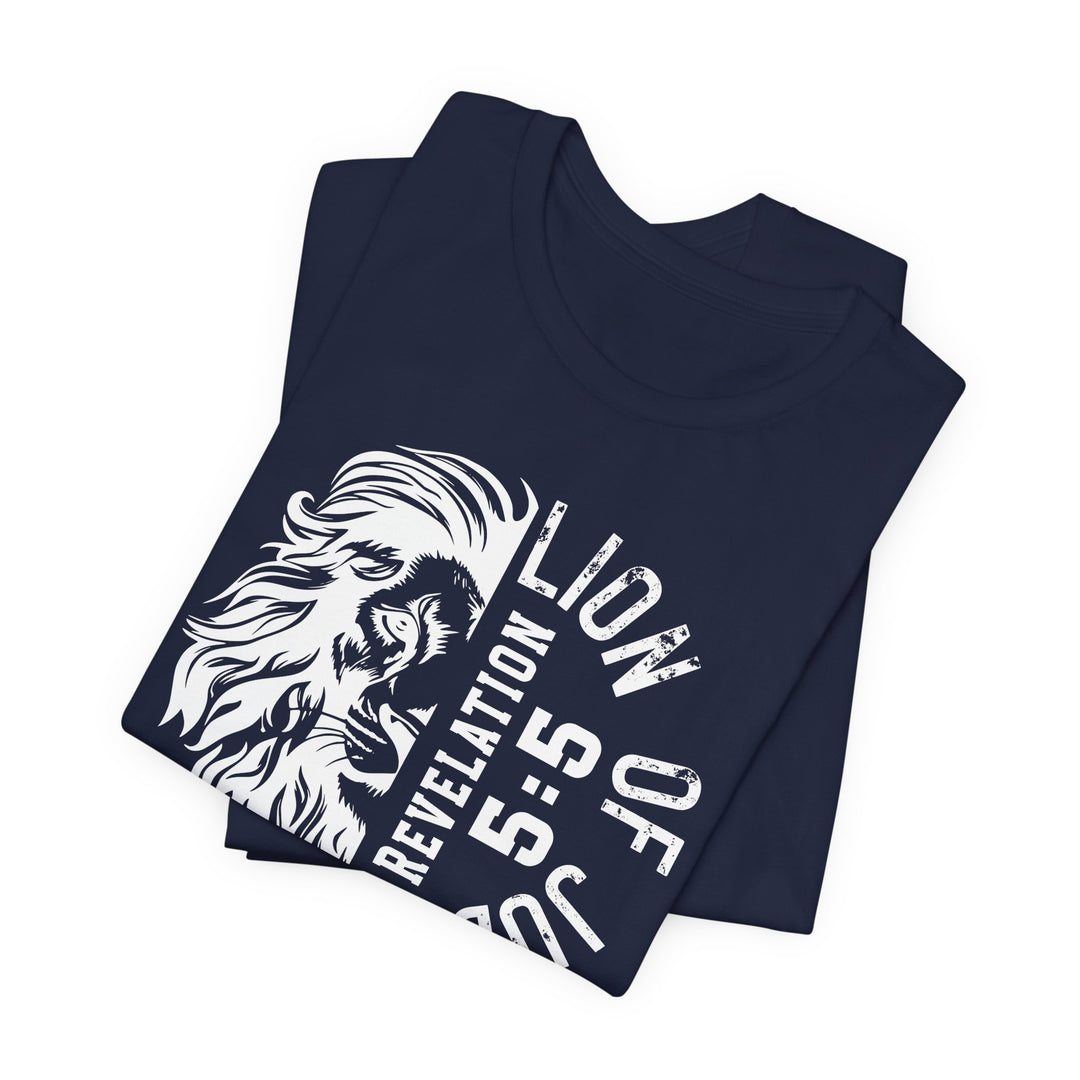 Lion Of Judah Revelation 5:5 - Unisex Crew-Neck Tee - Joy & Country