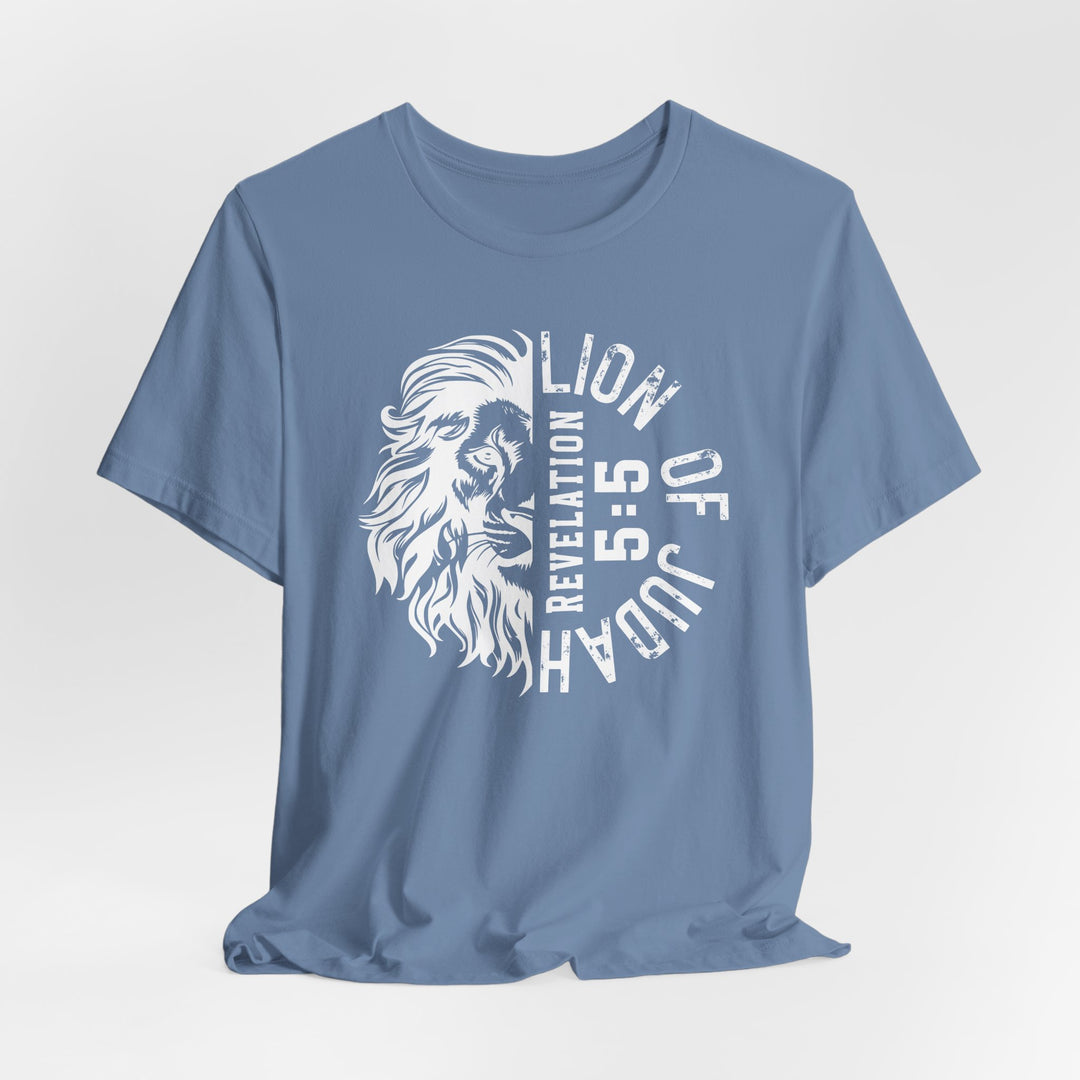 Lion Of Judah Revelation 5:5 - Unisex Crew-Neck Tee - Joy & Country