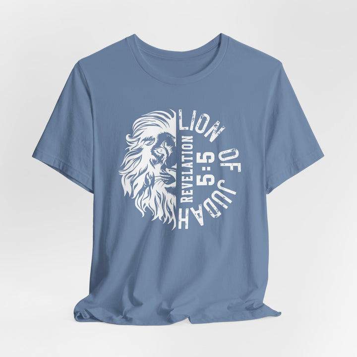 Lion Of Judah Revelation 5:5 - Unisex Crew-Neck Tee - Joy & Country