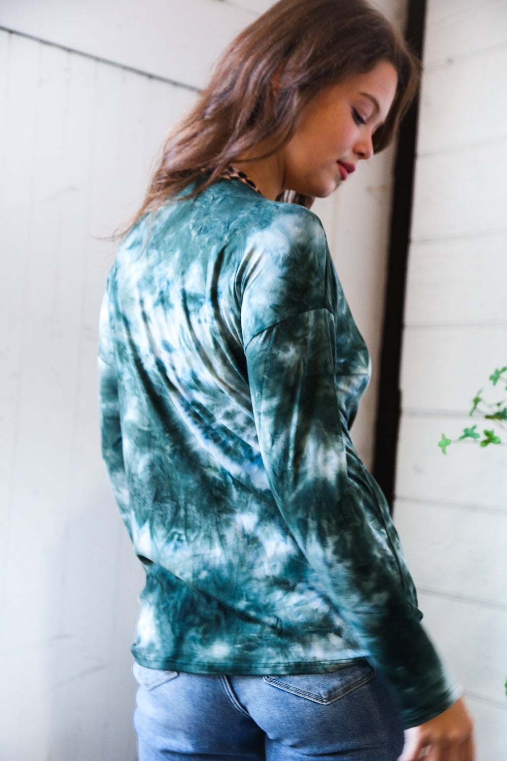 On the Hunt for Love Tie Dye Long Sleeve    Joy & Country