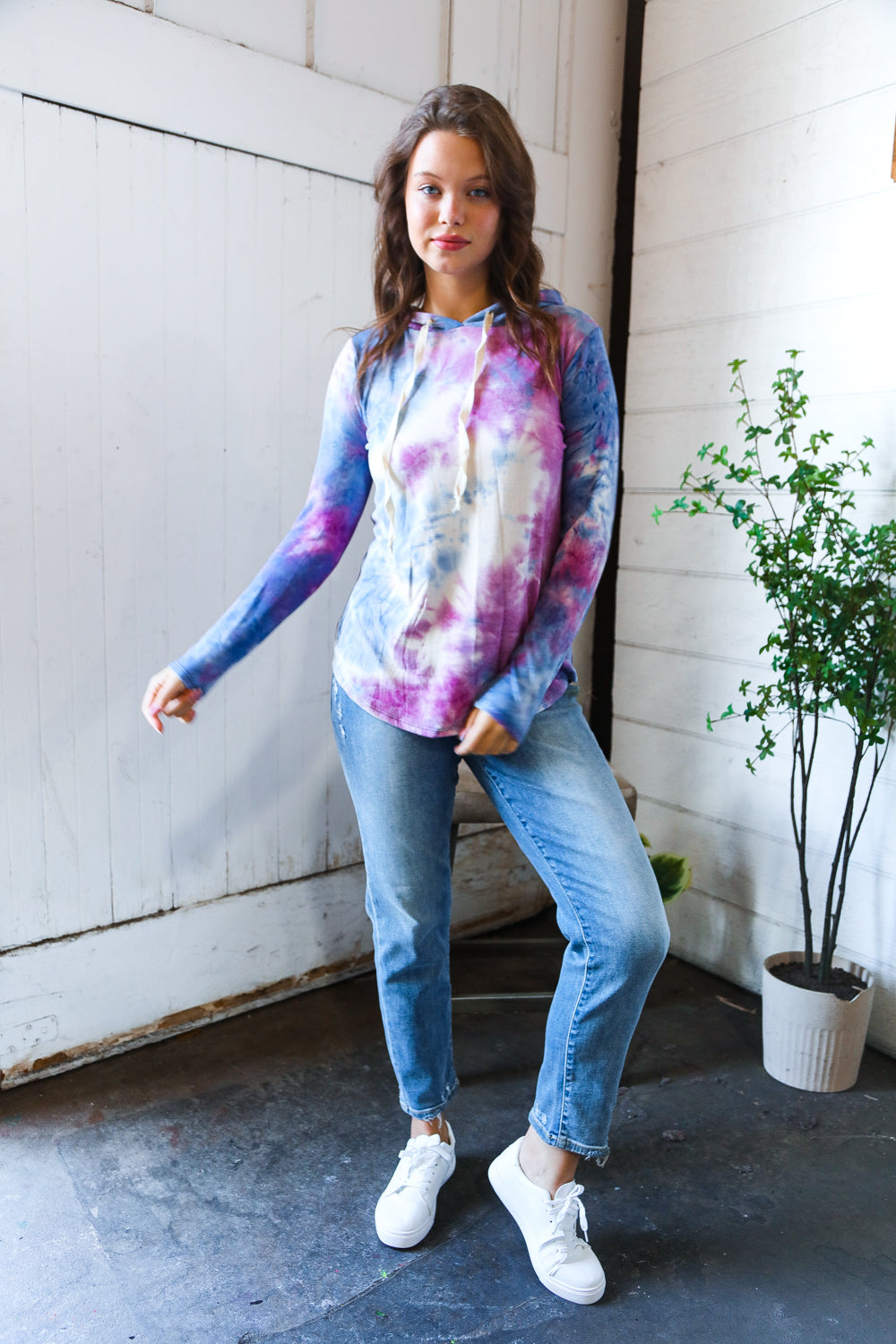 Pops of Pastel Hoodie    Joy & Country