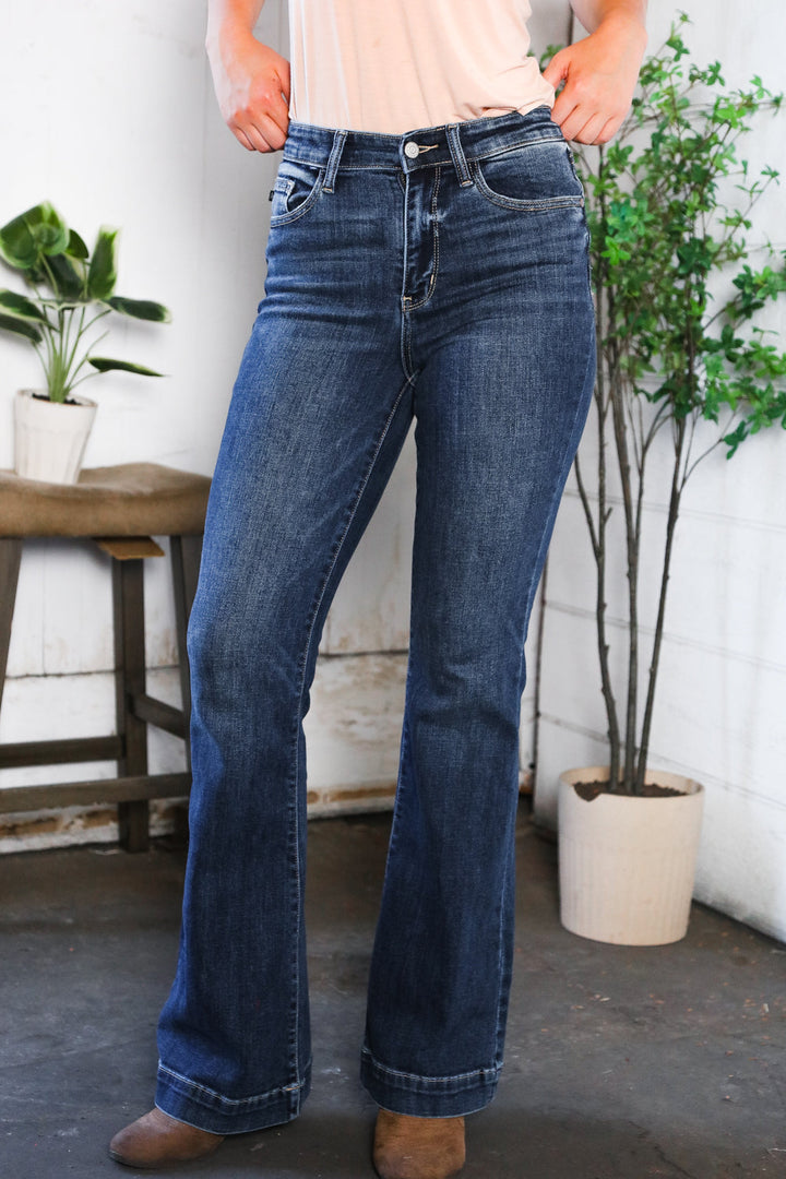Judy Blue High Waist Flare Denim    Joy & Country