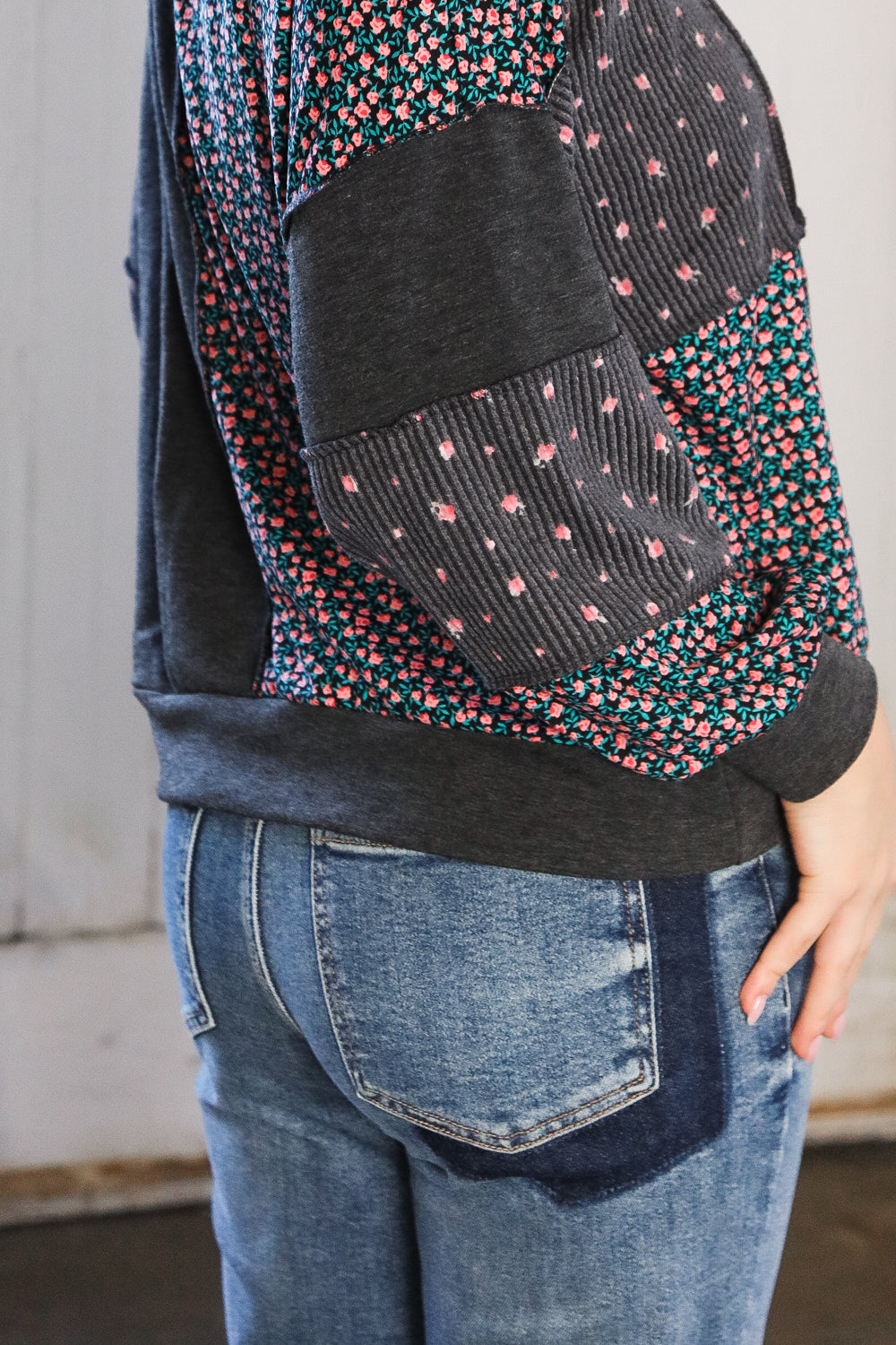 Boyfriend Fit Rip Denim Jeans    Joy & Country