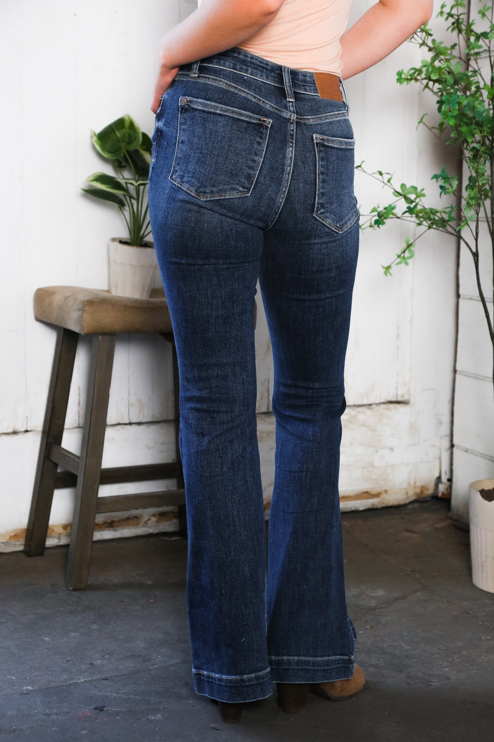 Judy Blue High Waist Flare Denim    Joy & Country