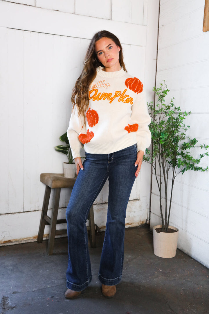 Hello Gourd-geous Pumkin Patch Pullover    Joy & Country