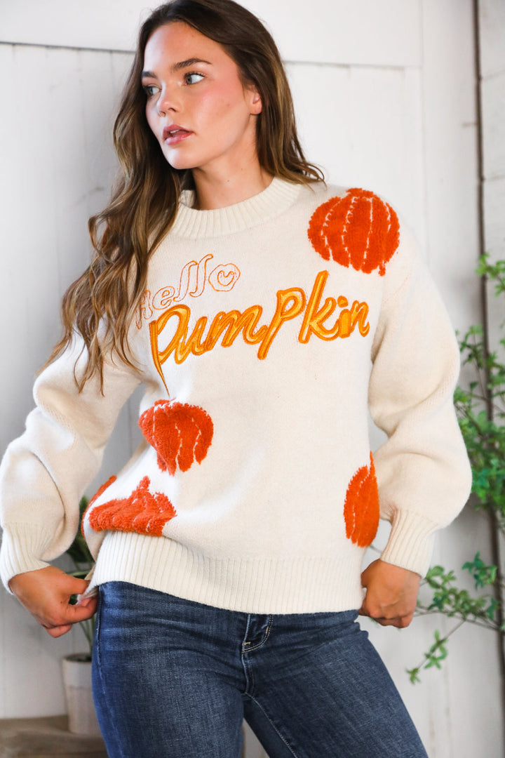 Hello Gourd-geous Pumkin Patch Pullover    Joy & Country