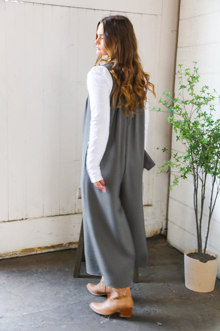 Tied Up Cozy Jumper   Jumpsuits & Rompers Joy & Country