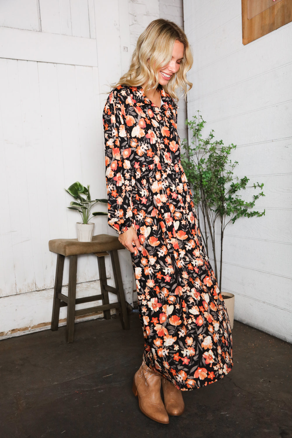 A Homestead Beauty Floral Dress    Joy & Country
