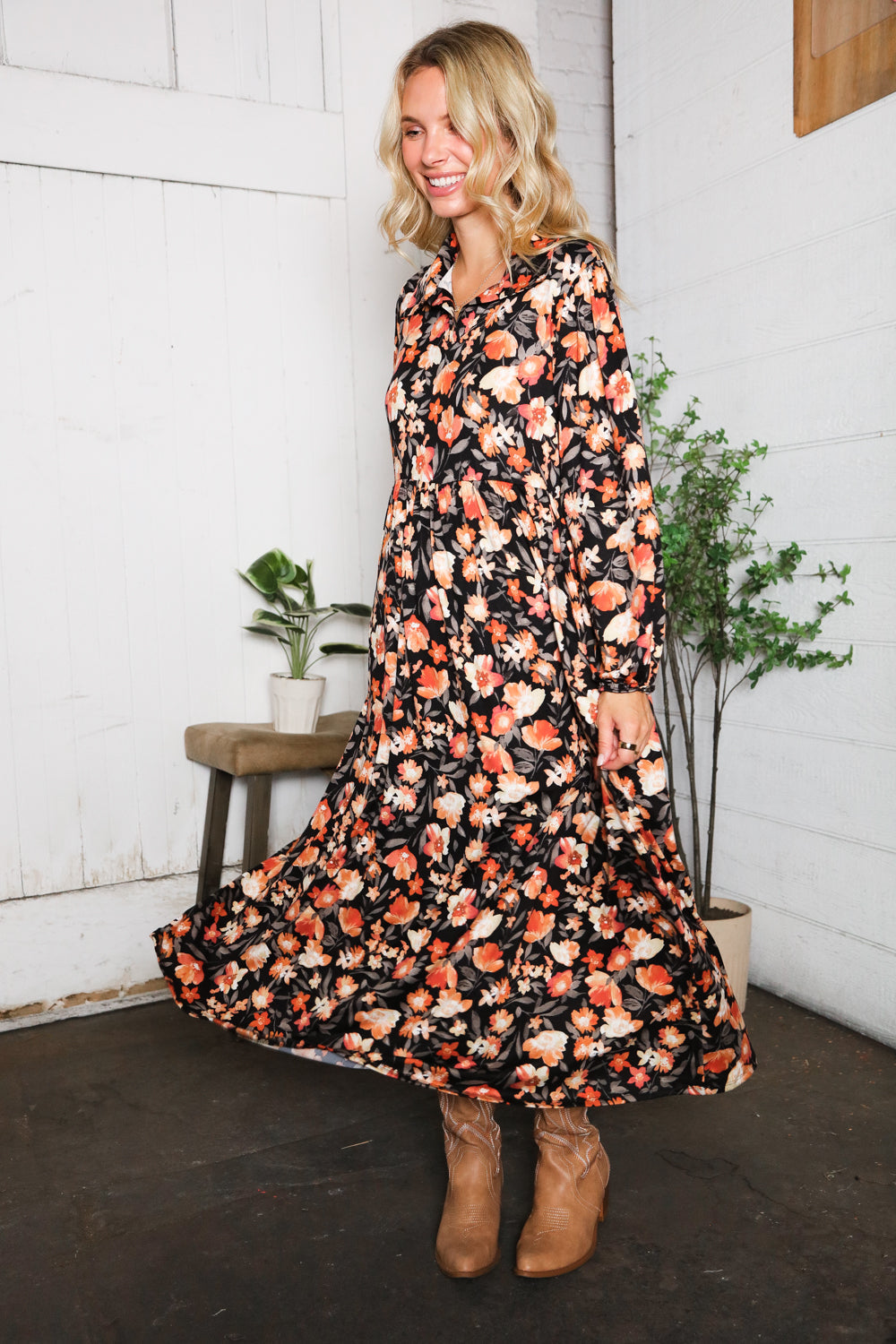 A Homestead Beauty Floral Dress    Joy & Country