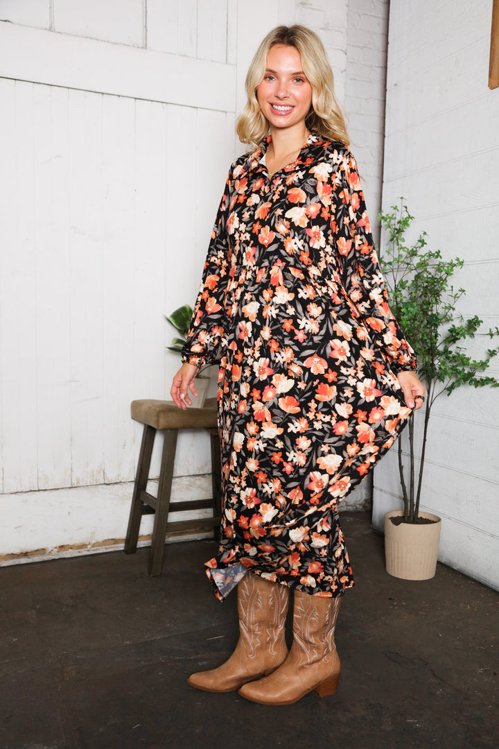 Countryside Muse Floral Dress