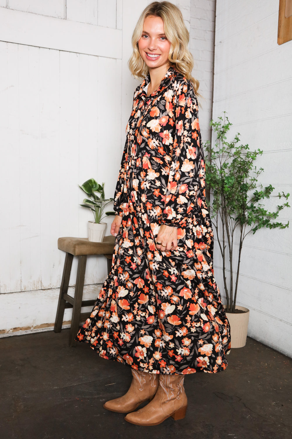 A Homestead Beauty Floral Dress    Joy & Country