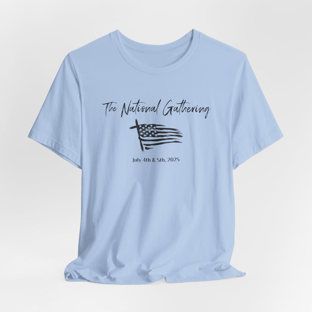 The National Gathering July 2025 - Unisex Crew-Neck Tee - Joy & Country