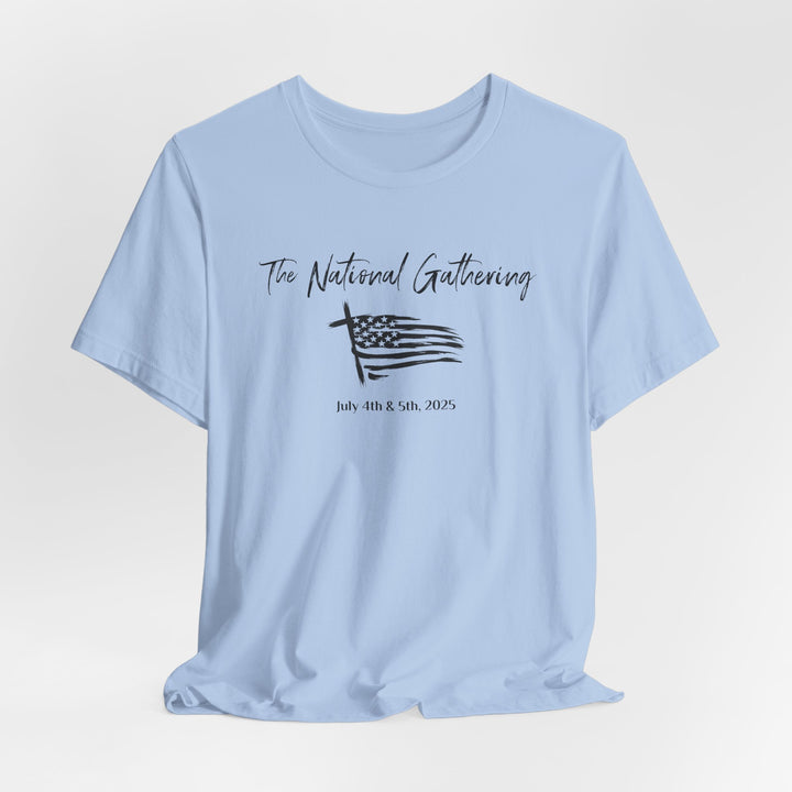 The National Gathering July 2025 - Unisex Crew-Neck Tee - Joy & Country