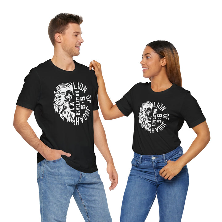 Lion Of Judah Revelation 5:5 - Unisex Crew-Neck Tee - Joy & Country