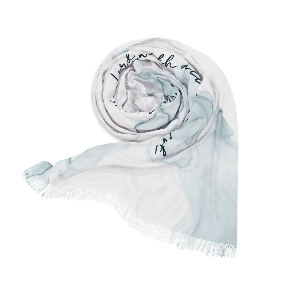 Trust in the Lord With All Your Heart - Semi-Translucent Lightweight Inspirational Wrap Scarf   Scarves Joy & Country