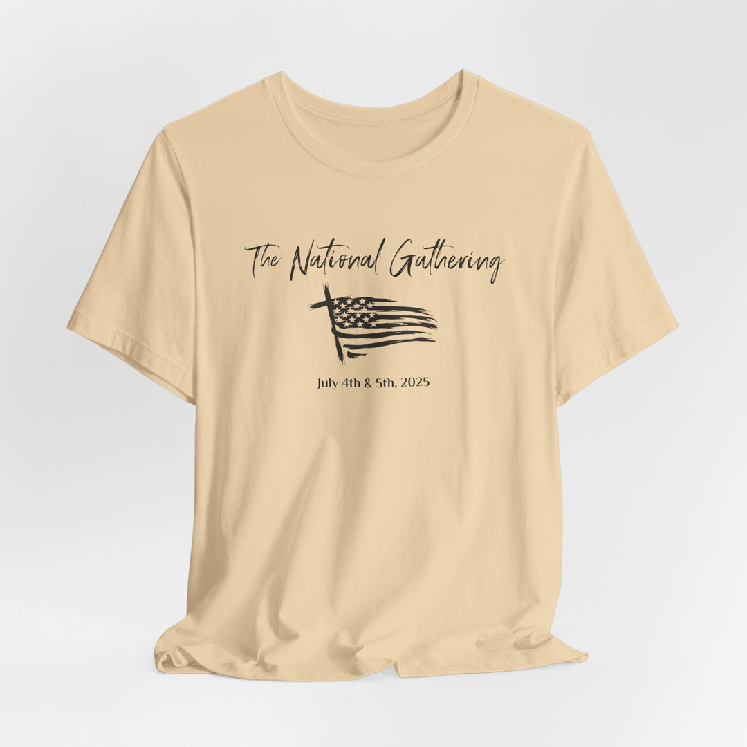 The National Gathering July 2025 - Unisex Crew-Neck Tee - Joy & Country