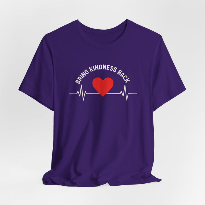 Bring Kindness Back - Heart - Unisex Crew-Neck Tee   T-Shirt Joy & Country