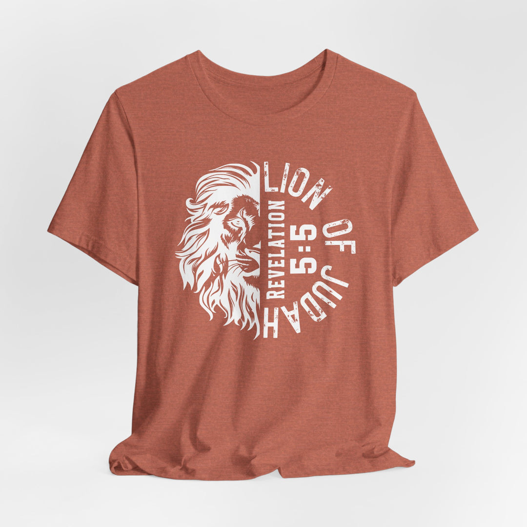 Lion Of Judah Revelation 5:5 - Unisex Crew-Neck Tee - Joy & Country