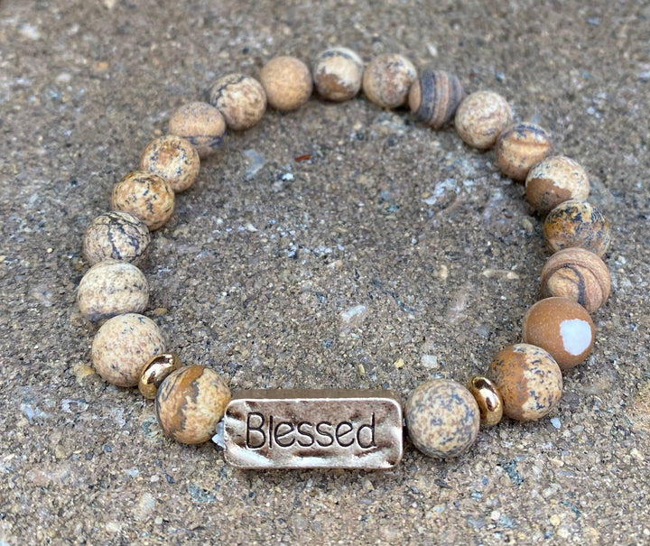 Blessed Stone Stretchy Bracelet