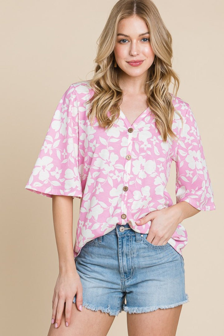 Spring To Life Floral Top