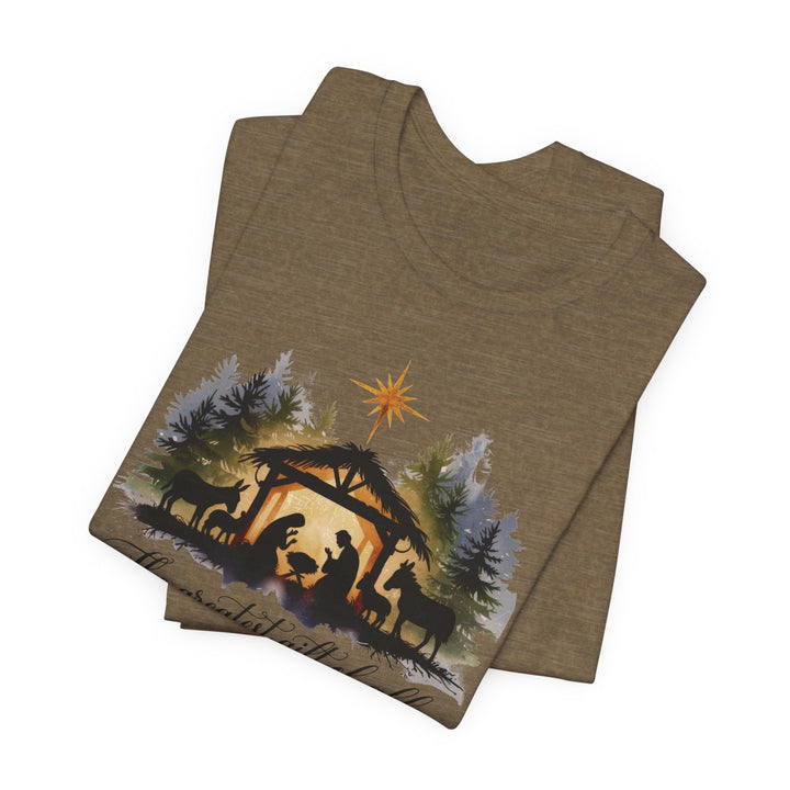 The Greatest Gift of All Matthew 1:21 - Unisex Crew-Neck Tee   T-Shirt Joy & Country