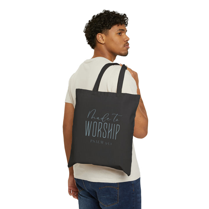Made To Worship - Cotton Canvas Tote Bag
