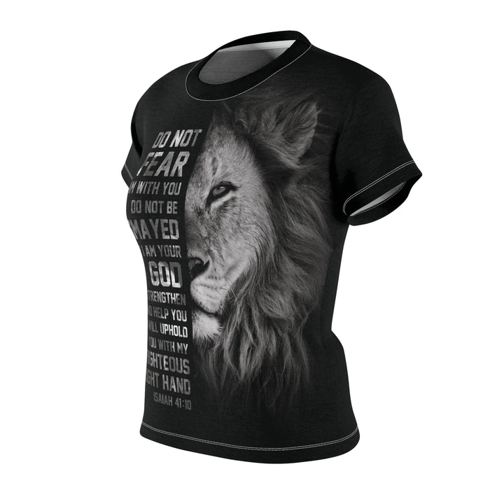 Do Not Fear, Lion Of Judah - Women's Premium Crew-Neck Tee - JC Exclusive