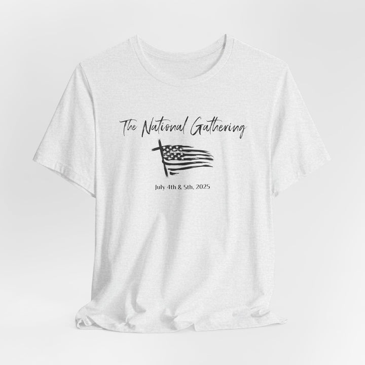 The National Gathering July 2025 - Unisex Crew-Neck Tee - Joy & Country