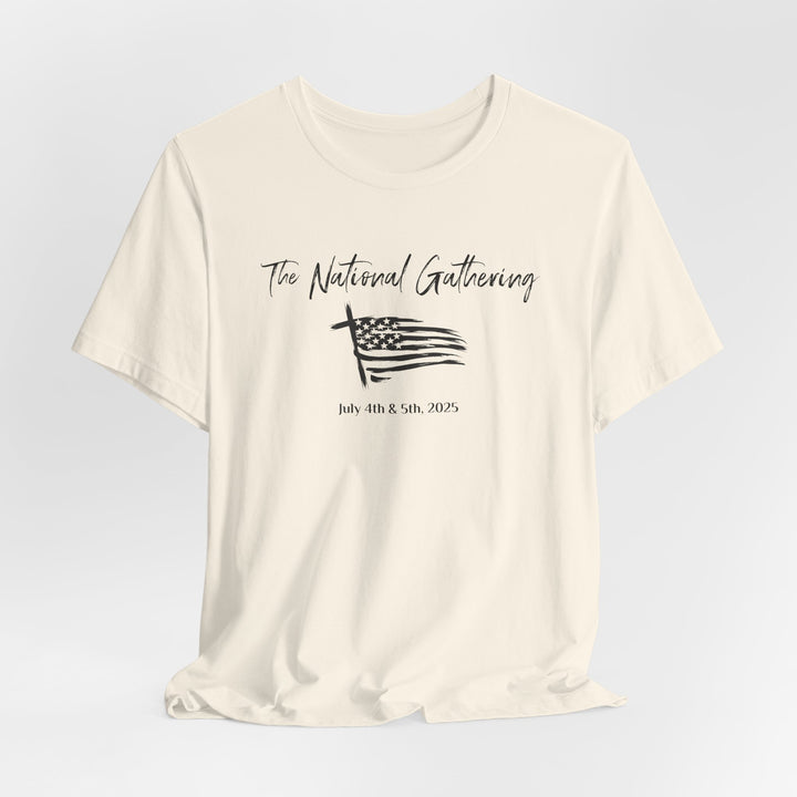 The National Gathering July 2025 - Unisex Crew-Neck Tee - Joy & Country