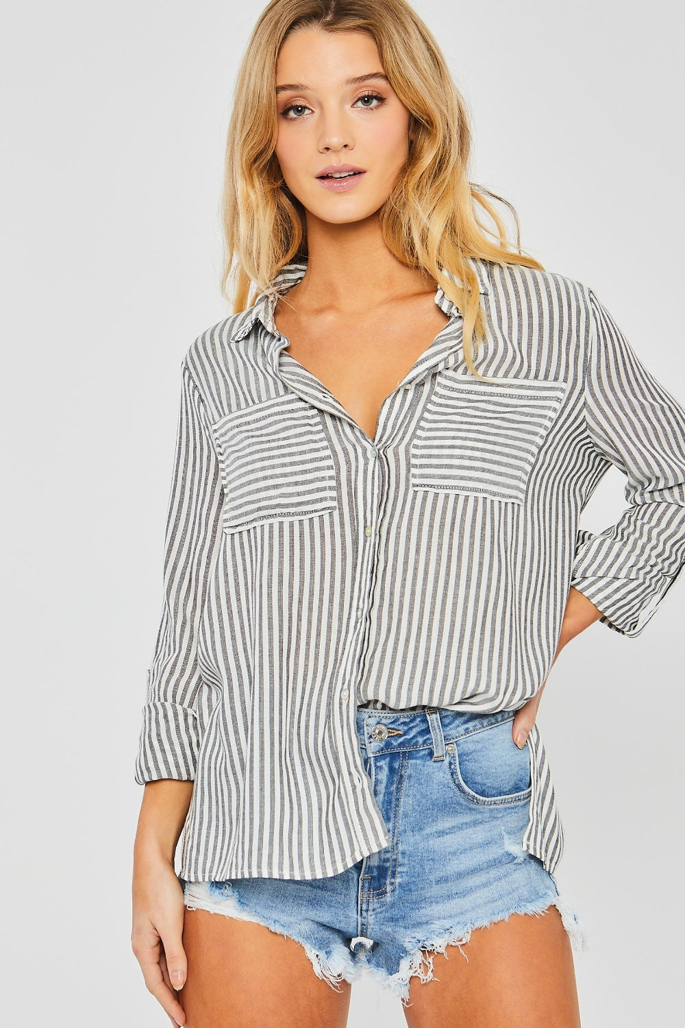 Casual & Polished Striped Shirt - Joy & Country