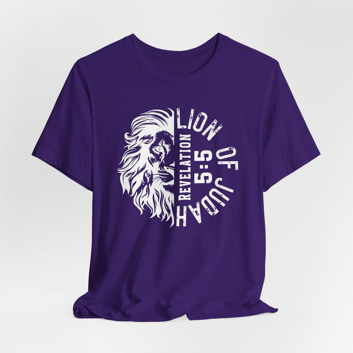 Lion Of Judah Revelation 5:5 - Unisex Crew-Neck Tee - Joy & Country