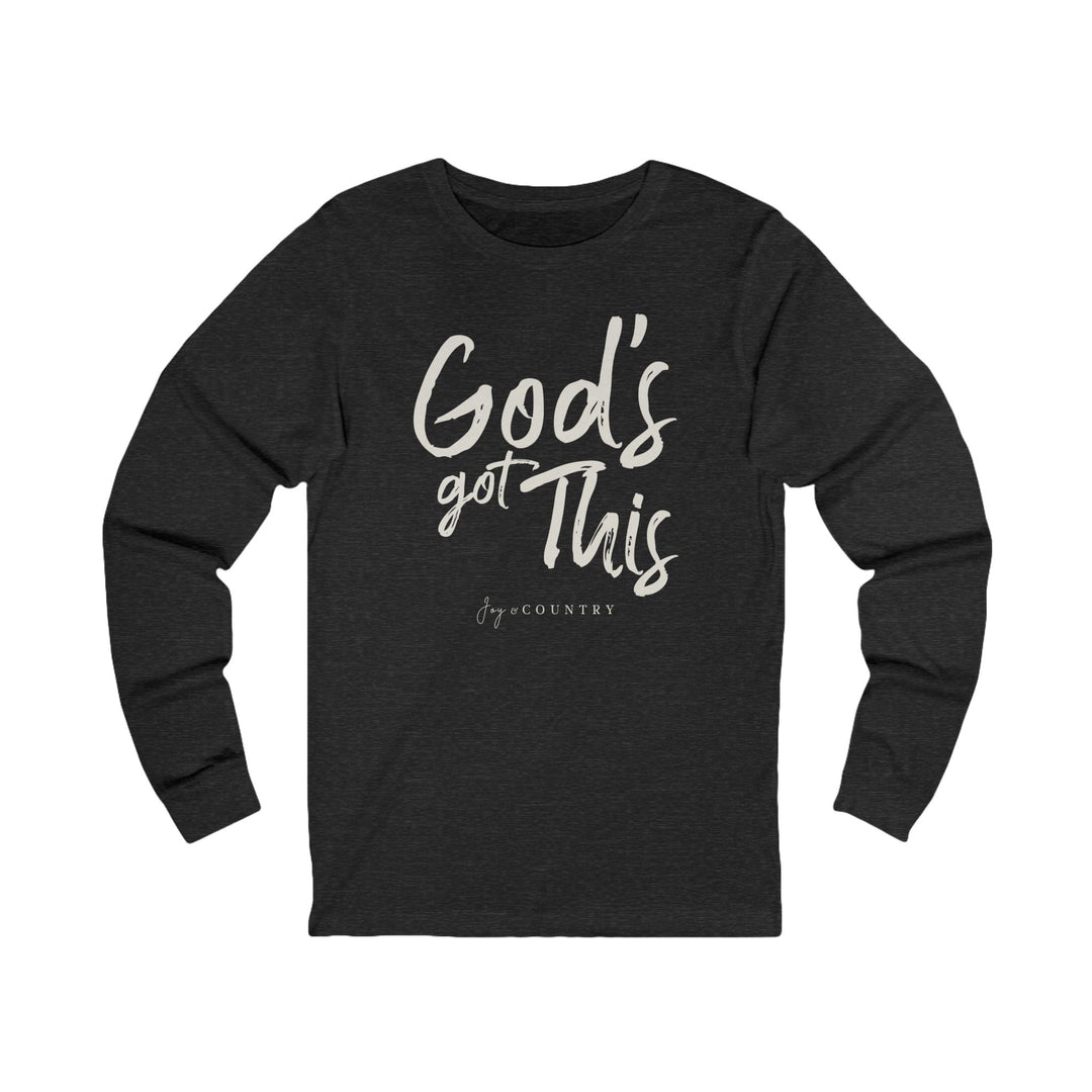 God's Got This - Unisex Jersey Long Sleeve Tee   Long-sleeve Joy & Country