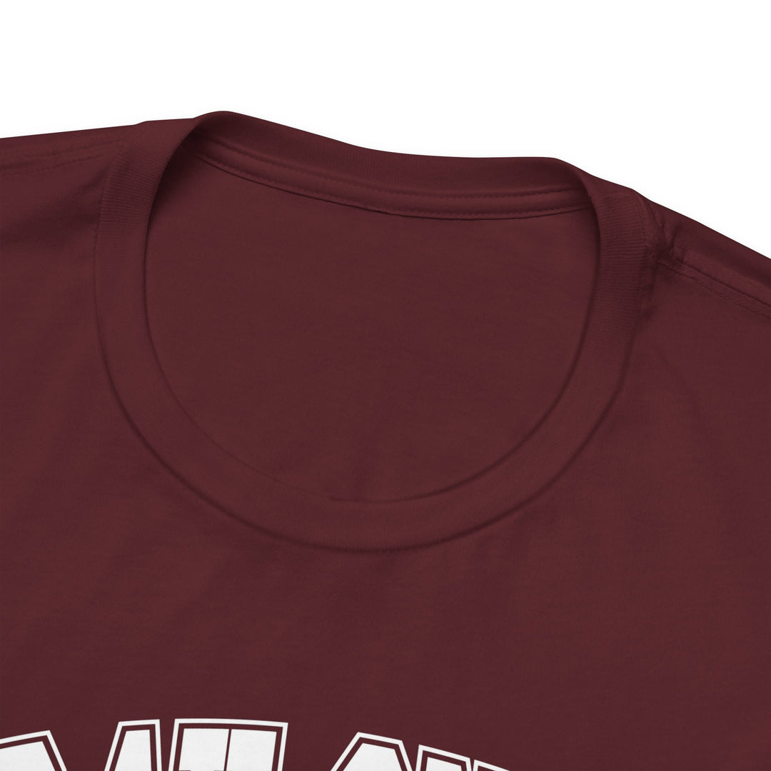 Pray On It, Over It, Through It W/ Cross - Unisex Crew-Neck Tee - Joy & Country