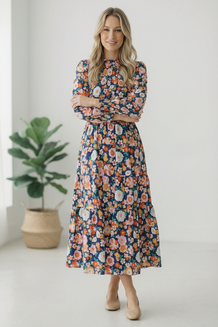 The Perfect Bouquet Tiered Dress    Joy & Country