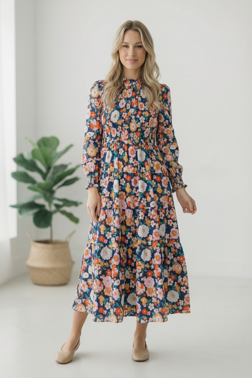 The Perfect Bouquet Tiered Dress    Joy & Country