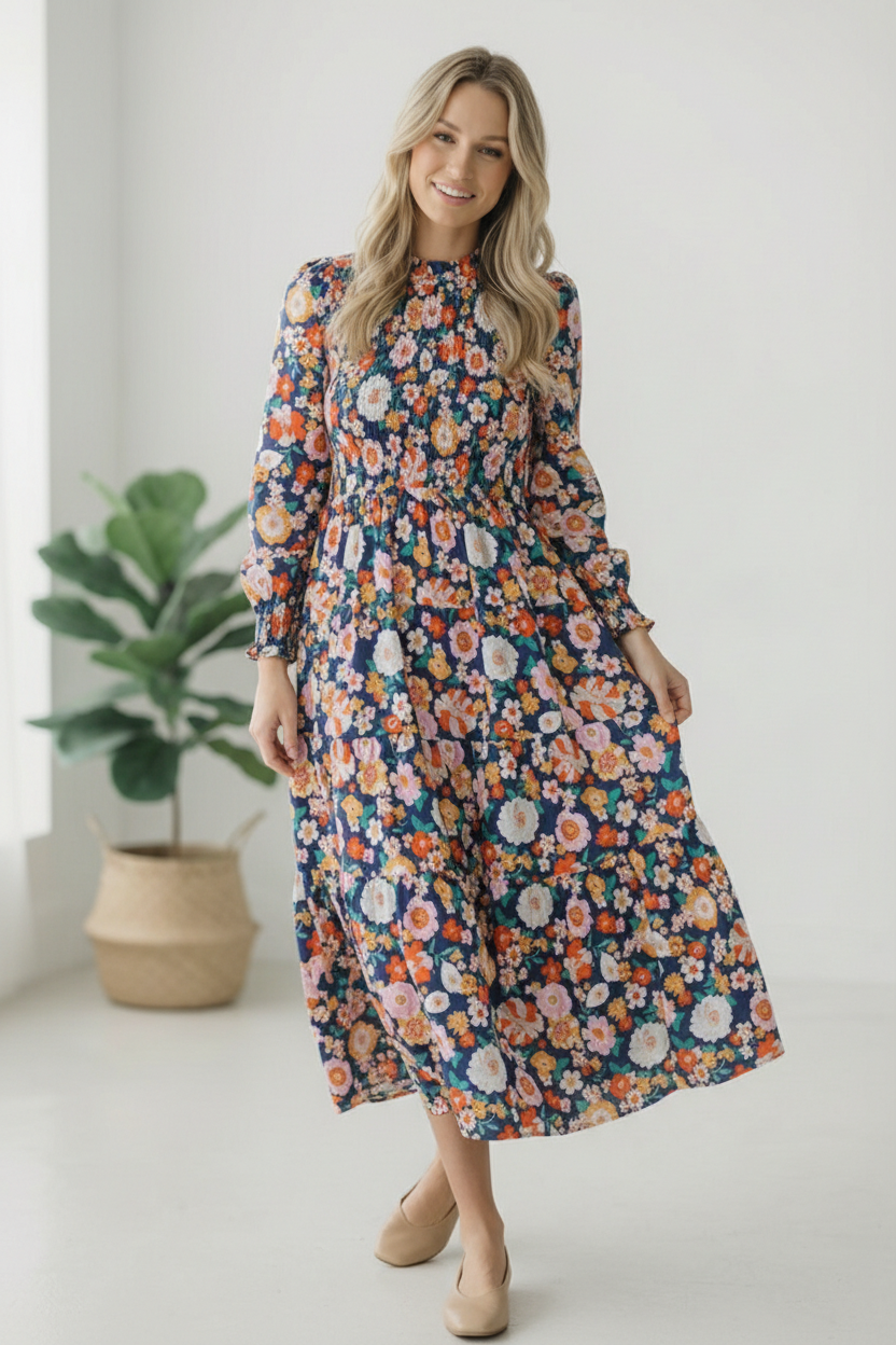 The Perfect Bouquet Tiered Dress    Joy & Country