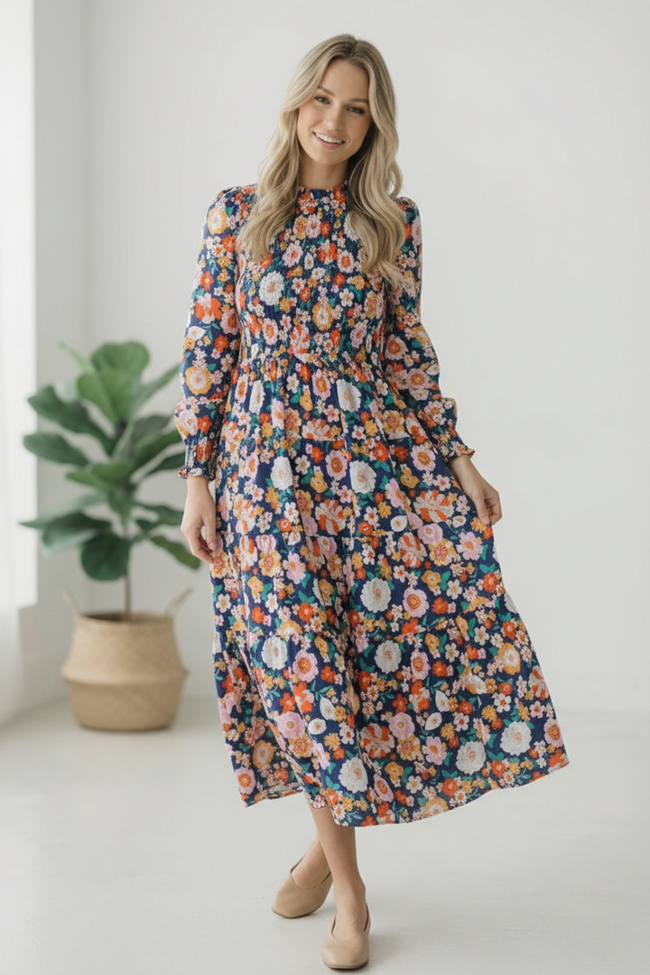The Perfect Bouquet Tiered Dress    Joy & Country
