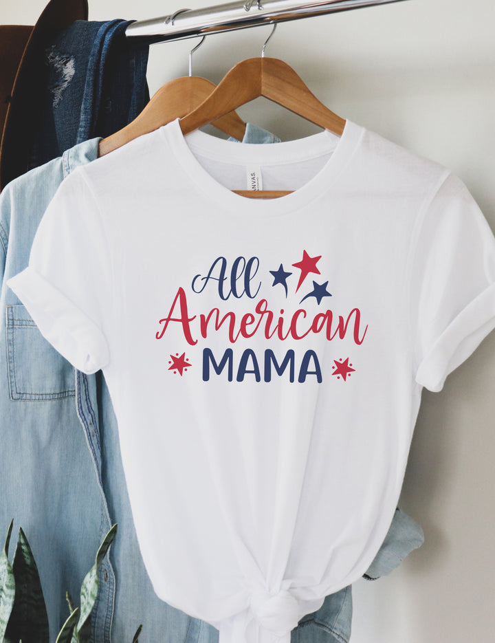 All American Mama - Unisex Crew-Neck Tee - Joy & Country