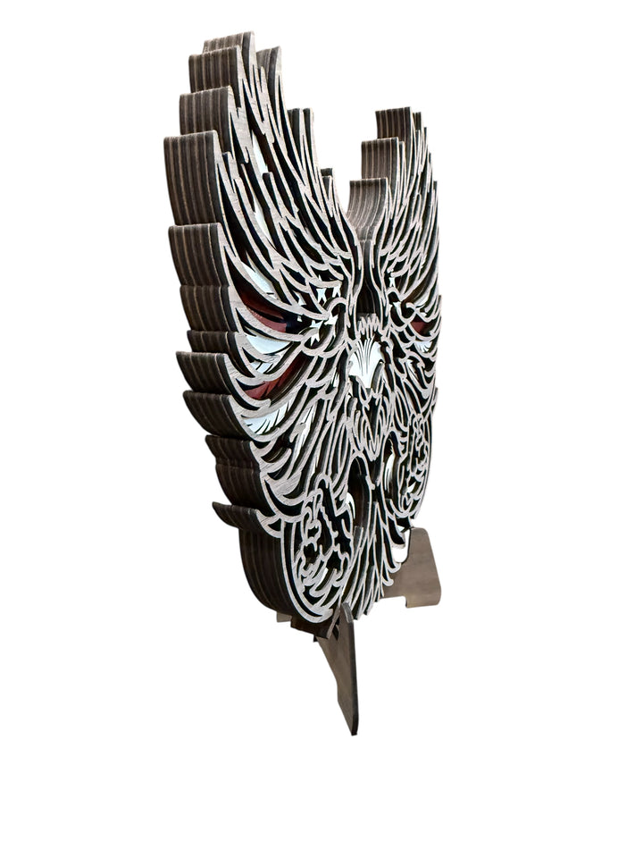 [PRE-ORDER] American Eagle Spread Wings Handmade 3D Wooden Sign | Made in the USA [SHIPS IN 2-3 WEEKS]