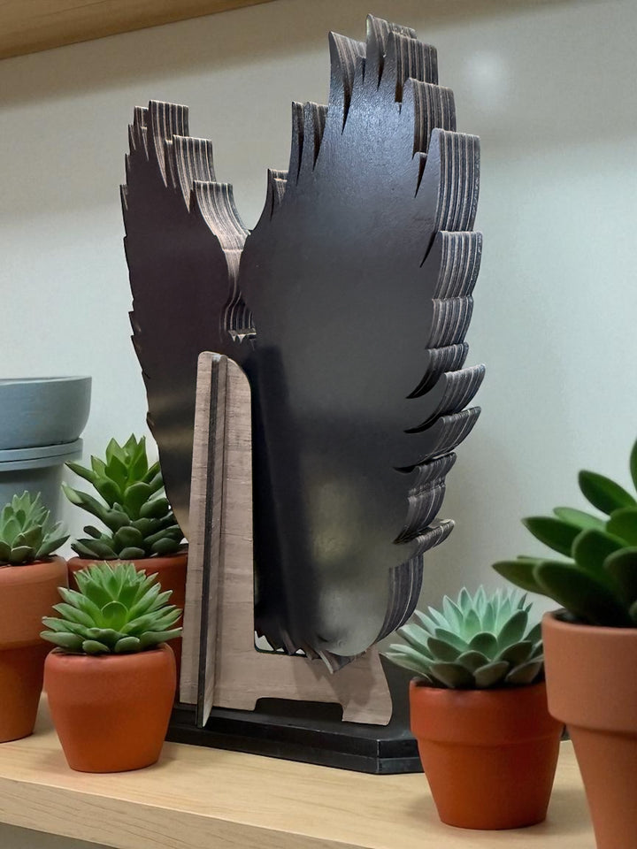 [PRE-ORDER] American Eagle Spread Wings Handmade 3D Wooden Sign | Made in the USA [SHIPS IN 2-3 WEEKS]