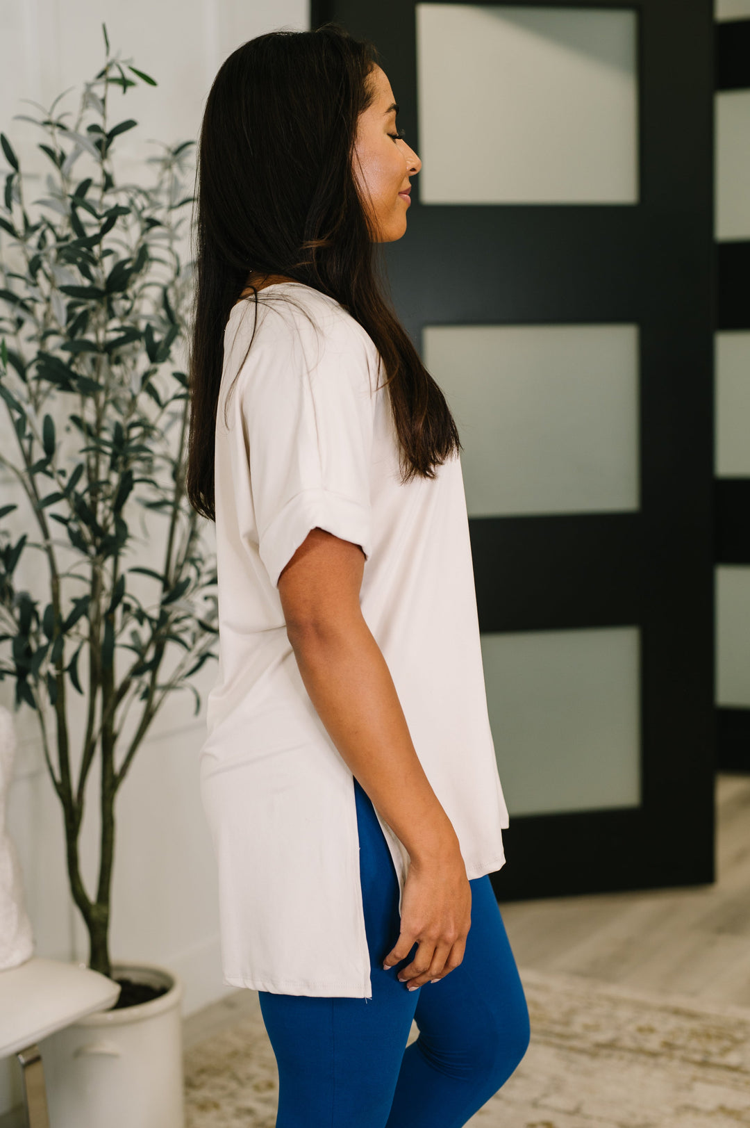 Barely-There Comfort V-Neck Top