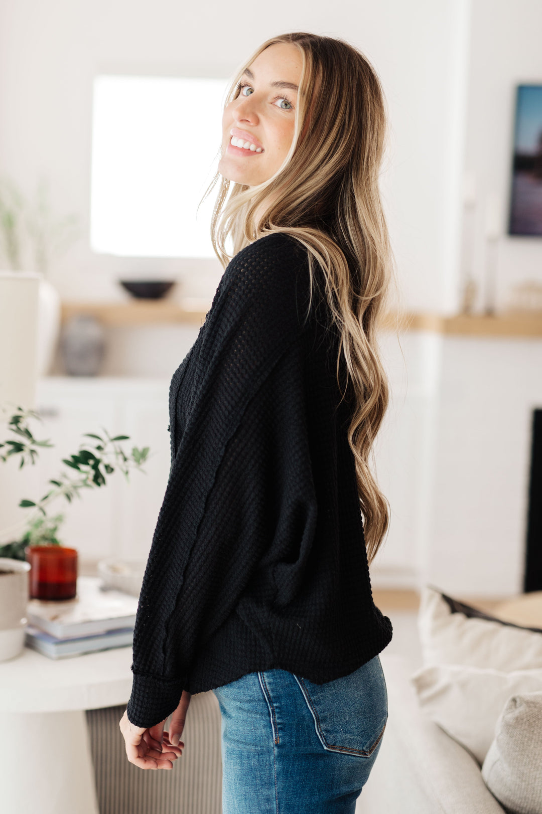 Better Than Best Henley Top   Tops Joy & Country