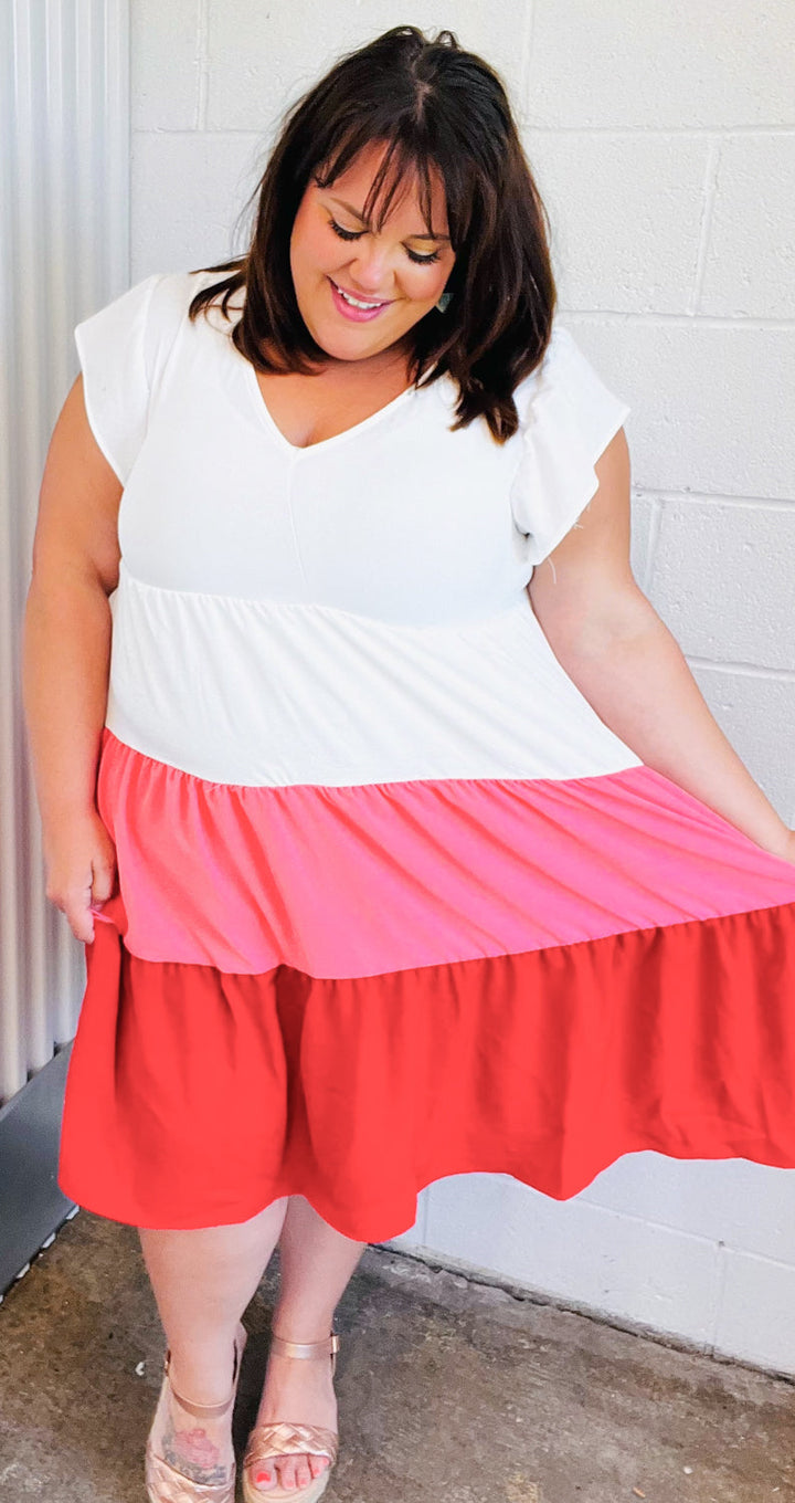 Cherry Picking Midi Dress - Joy & Country