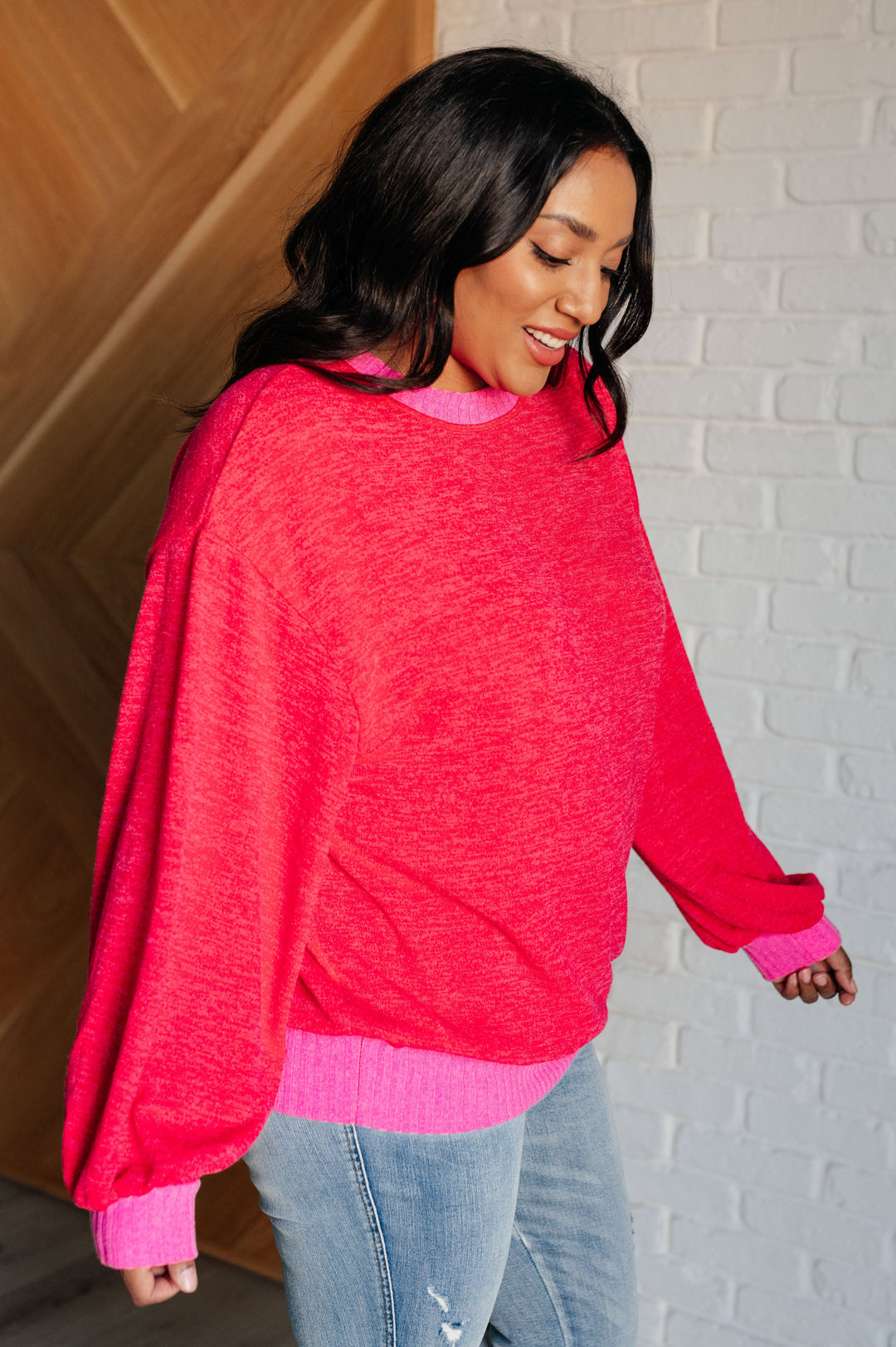 Cold, Cold Go Away Oversized Pullover   Athleisure Joy & Country
