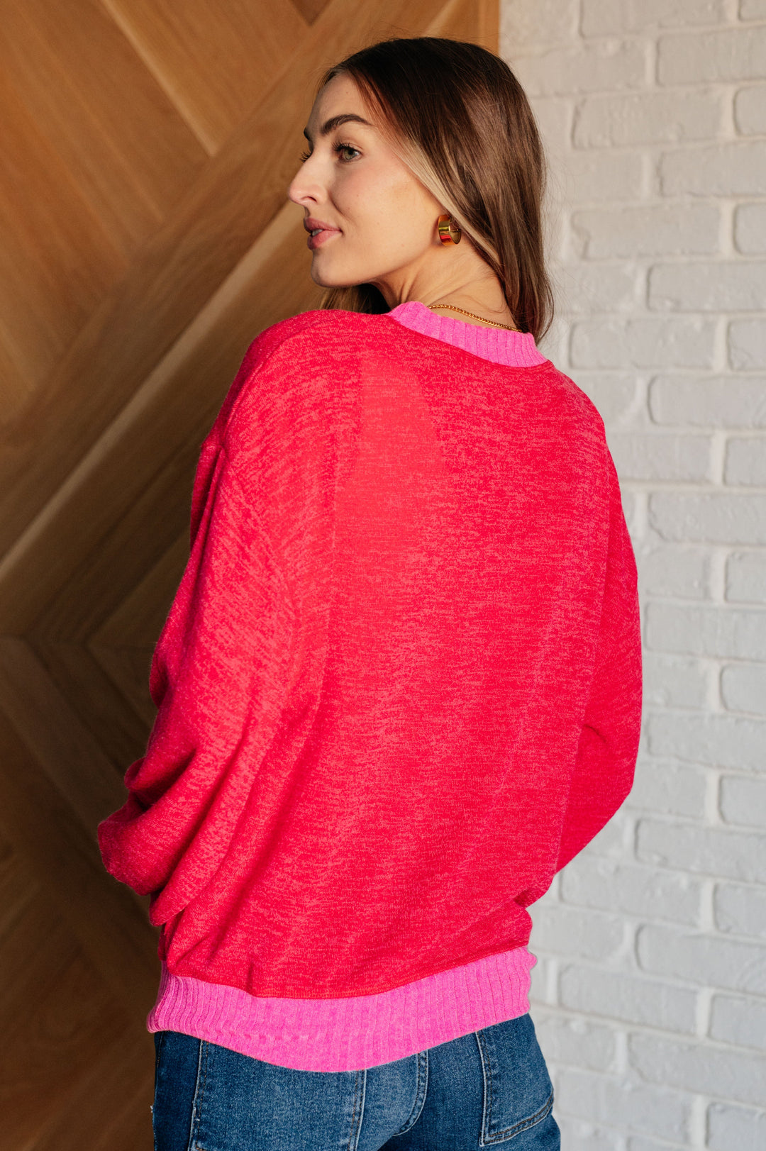 Cold, Cold Go Away Oversized Pullover   Athleisure Joy & Country