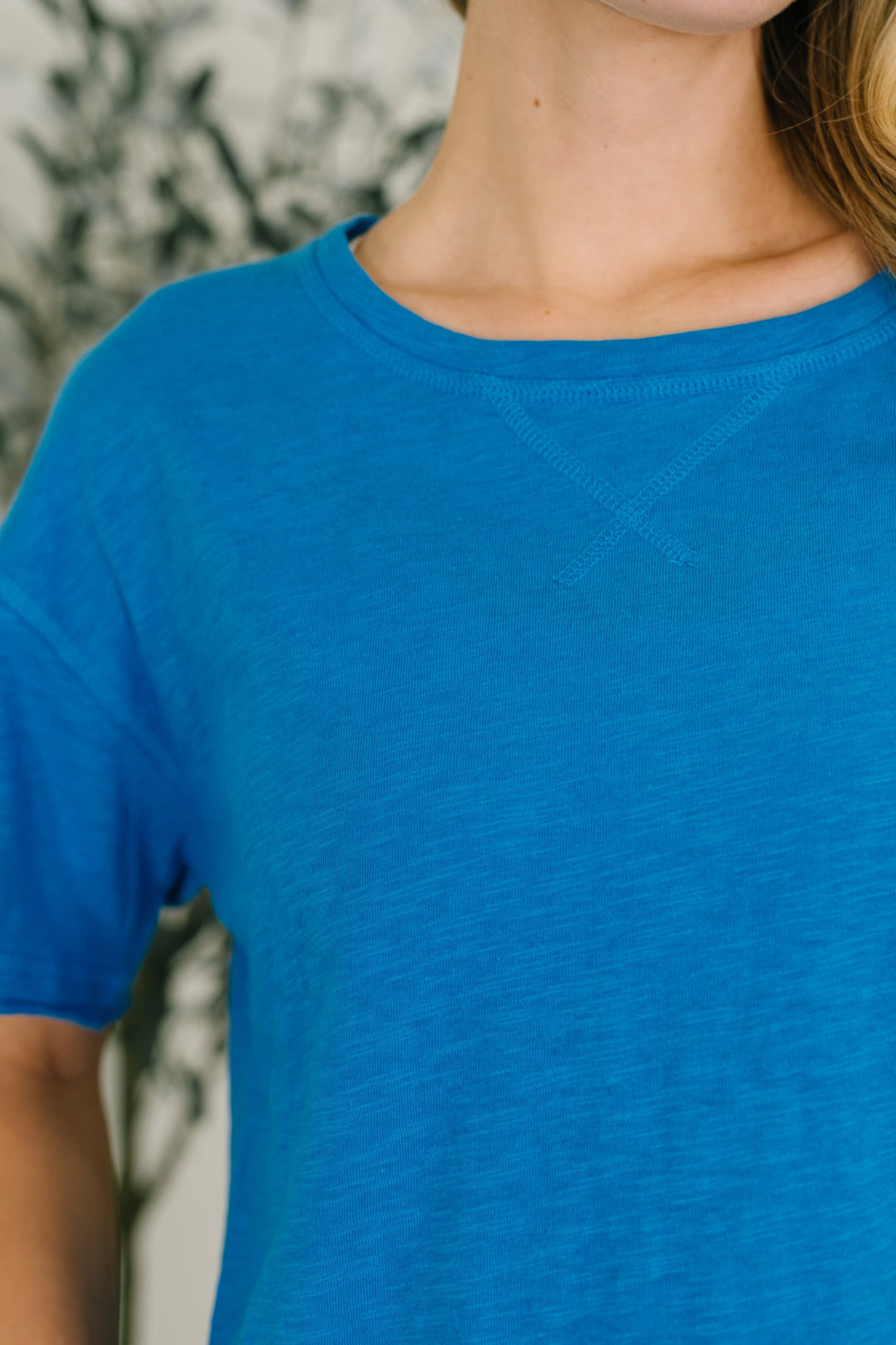Effortless Edit Boxy Tee in Deep Sky   Womens Joy & Country