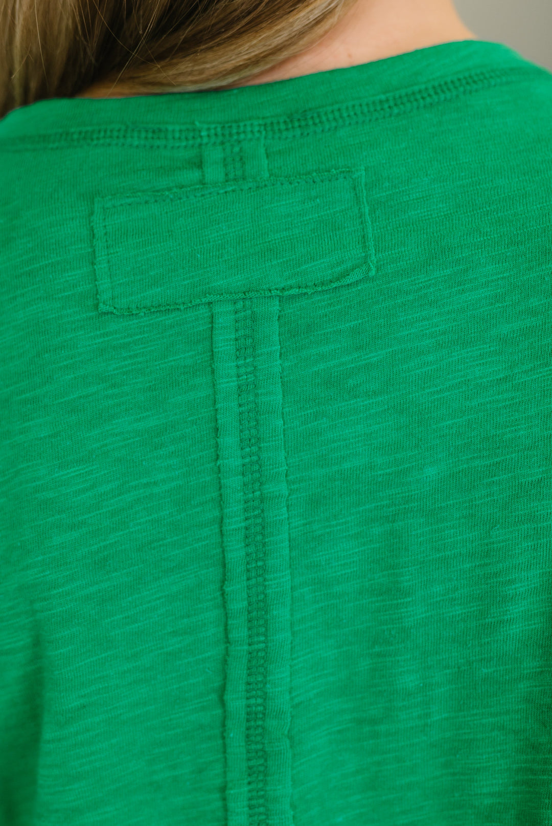 Effortless Edit Boxy Tee in Kelly Green   Womens Joy & Country