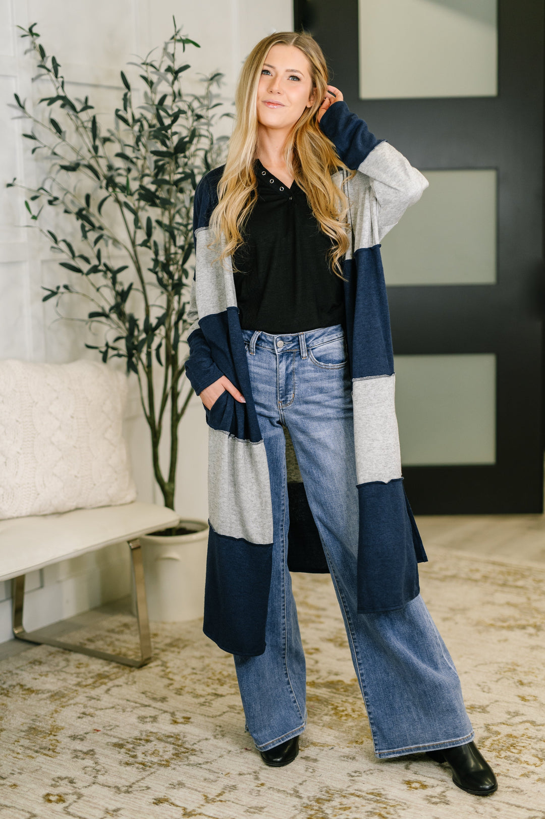 Everything You've Ever Dreamed Open Front Longline Cardigan   Womens Joy & Country