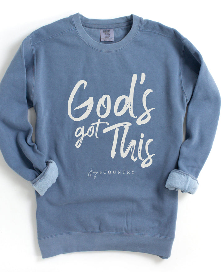 [FINAL SALE] God's Got This - Premium Medium/Heavyweight Unisex Sweatshirt