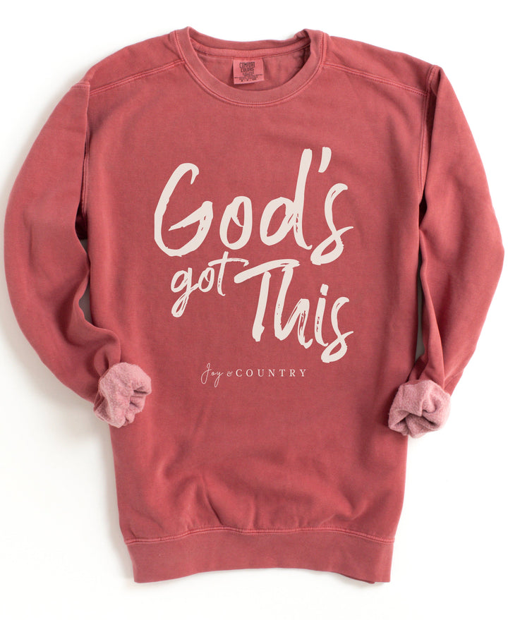 [FINAL SALE] God's Got This - Premium Medium/Heavyweight Unisex Sweatshirt